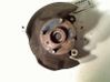 Front wheel hub spindle knuckle 