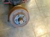 Front wheel hub spindle knuckle 
