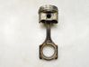Piston with connecting rod 