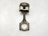 Piston with connecting rod 