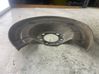 Rear brake disc plate dust cover 