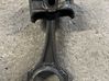 Piston with connecting rod 