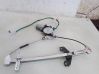 Rear door window regulator with motor 