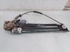 Rear door window regulator with motor 