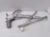 Front door window regulator with motor 