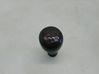 Gear lever shifter trim leather/knob 