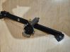 Rear door window regulator with motor 8243805