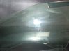 Front door window glass four-door 