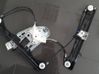 Front window lifting mechanism without motor 