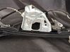 Front window lifting mechanism without motor 