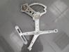 Front window lifting mechanism without motor 