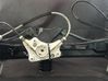 Front window lifting mechanism without motor 