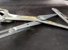 Front window lifting mechanism without motor 