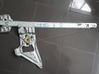 Front window lifting mechanism without motor 