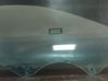 Front door window glass four-door 