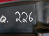 Luci posteriori del portellone del bagagliaio 