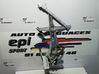 Rear door window regulator with motor 