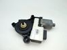 Rear window lifting mechanism without motor 