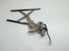 Front window lifting mechanism without motor 