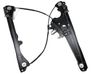 Front door window regulator with motor 807205453R
