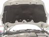 Engine bonnet/hood sound/heat insulation 