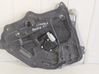 Rear window lifting mechanism without motor 