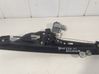 Rear window lifting mechanism without motor 