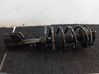 Front shock absorber with coil spring 
