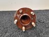 Front wheel hub spindle knuckle 