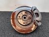 Front wheel hub spindle knuckle 