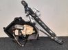 Regulador de puerta trasera con motor 1K0959704N