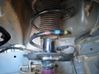 Front shock absorber with coil spring 