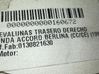 Regulador manual de la ventanilla trasera 0130821630