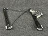 Front door window regulator with motor 7020659