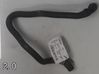 Engine coolant pipe/hose 31684212