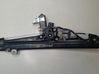 Rear door window regulator with motor 7034388