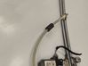 Rear door window regulator with motor 400670T1