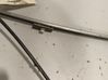 Front door window regulator with motor 7700838592