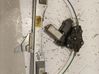 Front door window regulator with motor 13298154