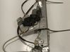Front door window regulator with motor 8200843597