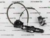 Rear door lock ZJ02C
