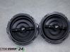 Dashboard side air vent grill/cover trim 