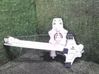 Rear door window regulator with motor 9675915180