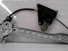 Front door window regulator with motor B001019380