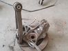 Rear wheel bearing hub 