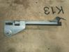 Rear door windshield rail 