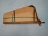 Rear vent window glass 