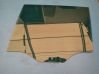Rear door window glass 