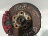 Front wheel hub spindle knuckle 