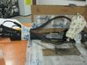 Front window lifting mechanism without motor 